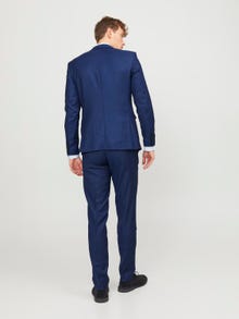 Jack & Jones JPRSOLARIS Super Slim Fit Švarkas -Medieval Blue - 12141107