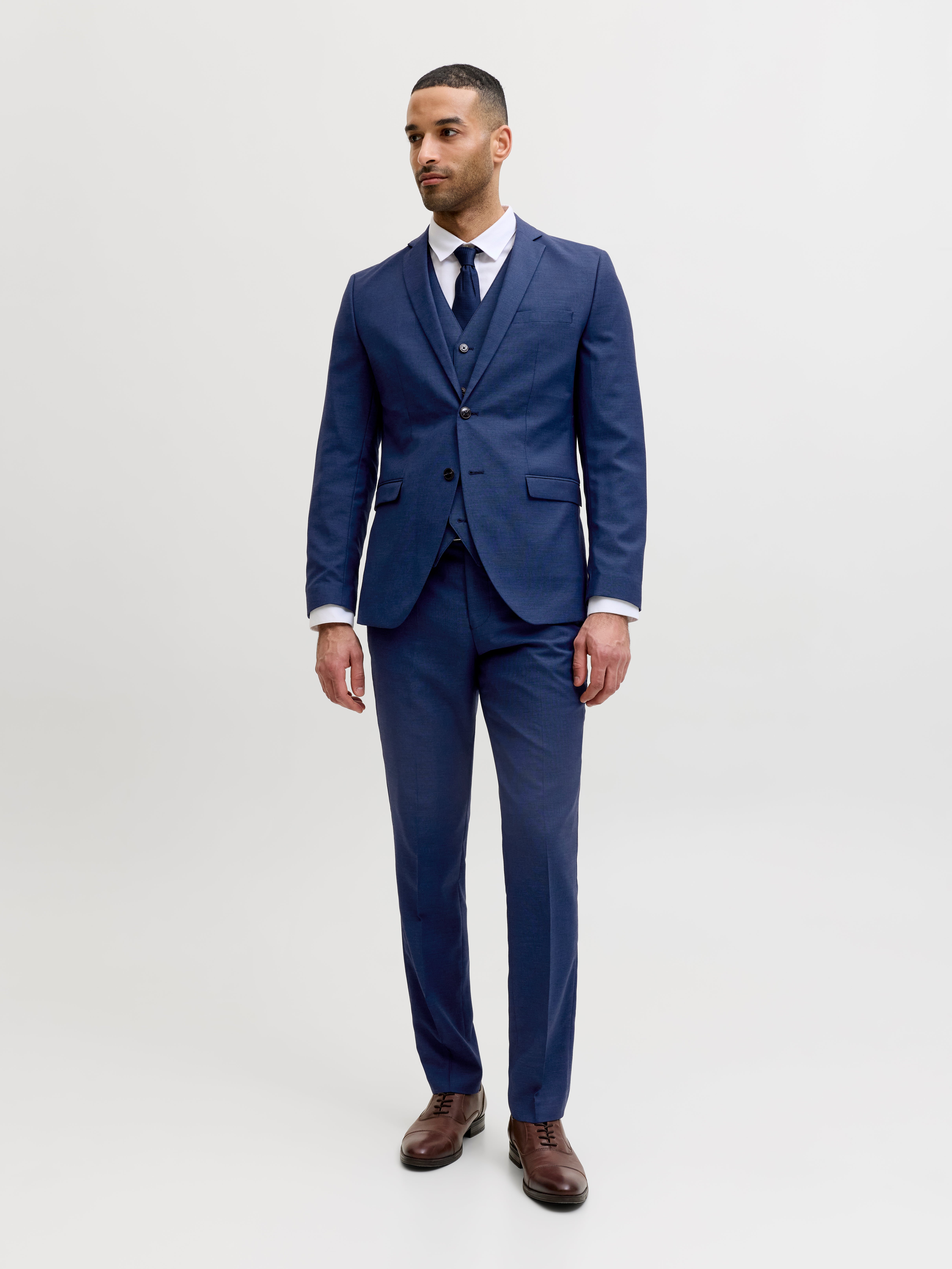 Jack & Jones PREMIUM JPRWINTER TWILL WAISTCOAT - Mellény - anthracite Jack & Jones PREMIUM JPRWINTER TWILL WAISTCOAT - Mellény - anthracite