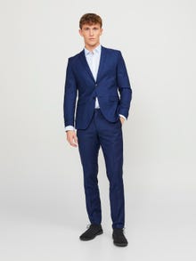 Jack & Jones JPRSOLARIS Super Slim Fit Bleiser -Medieval Blue - 12141107