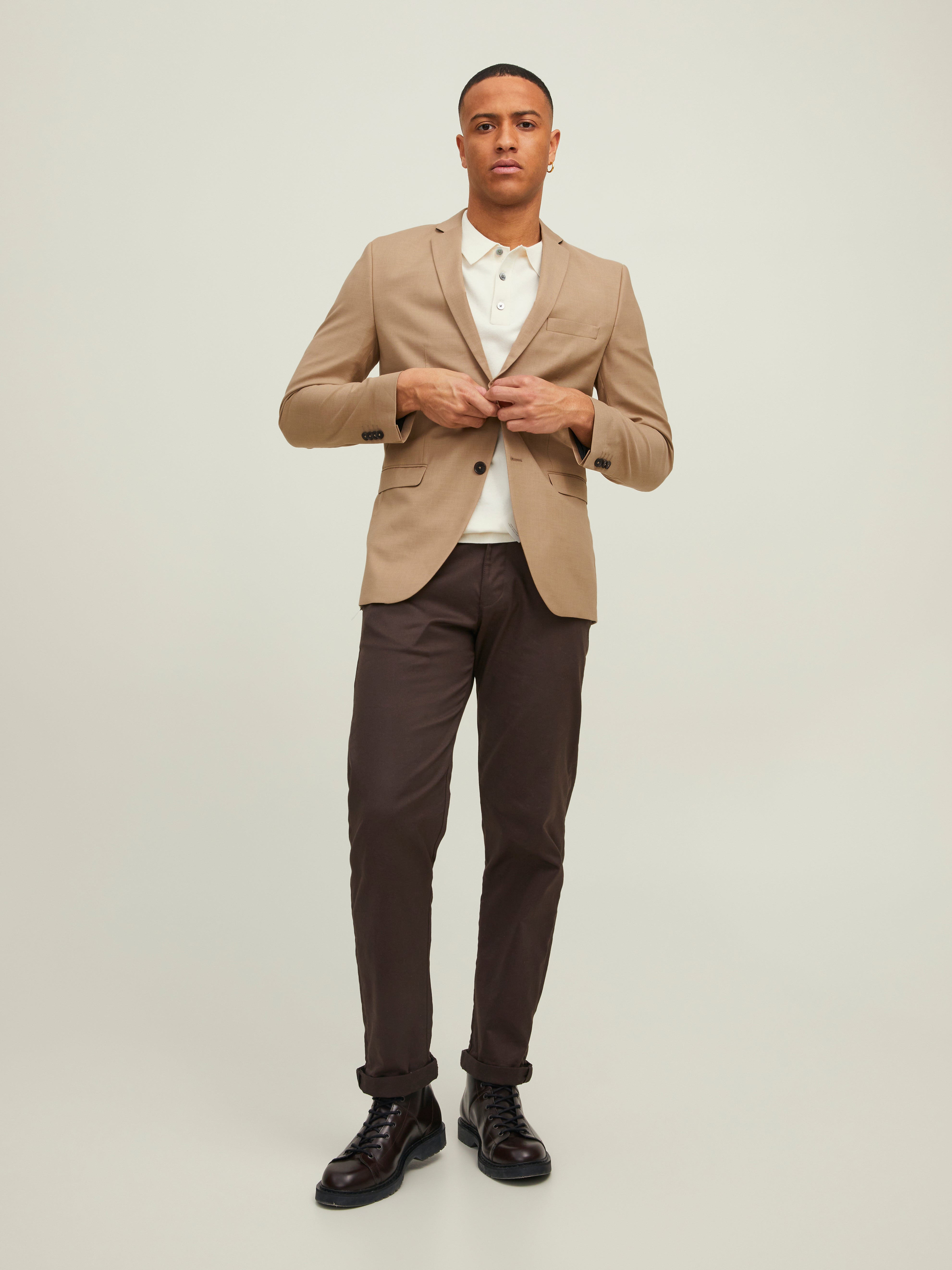 Solaris De estilo clásico Blazer Beige Jack & Jones®