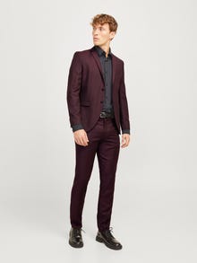 Jack & Jones JPRSOLARIS Blazer Super Slim Fit -Winetasting - 12141107