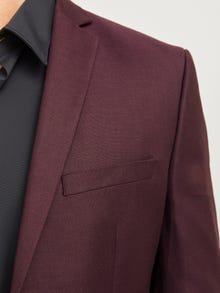 Jack & Jones JPRSOLARIS Blazer Super Slim Fit -Winetasting - 12141107