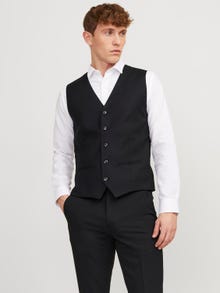 Jack & Jones JPRSOLARIS Slim Fit Tailored vest -Black - 12141110
