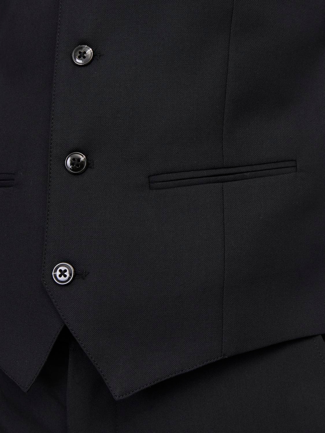 Jack & Jones JPRSOLARIS Slim Fit Tailored vest -Black - 12141110