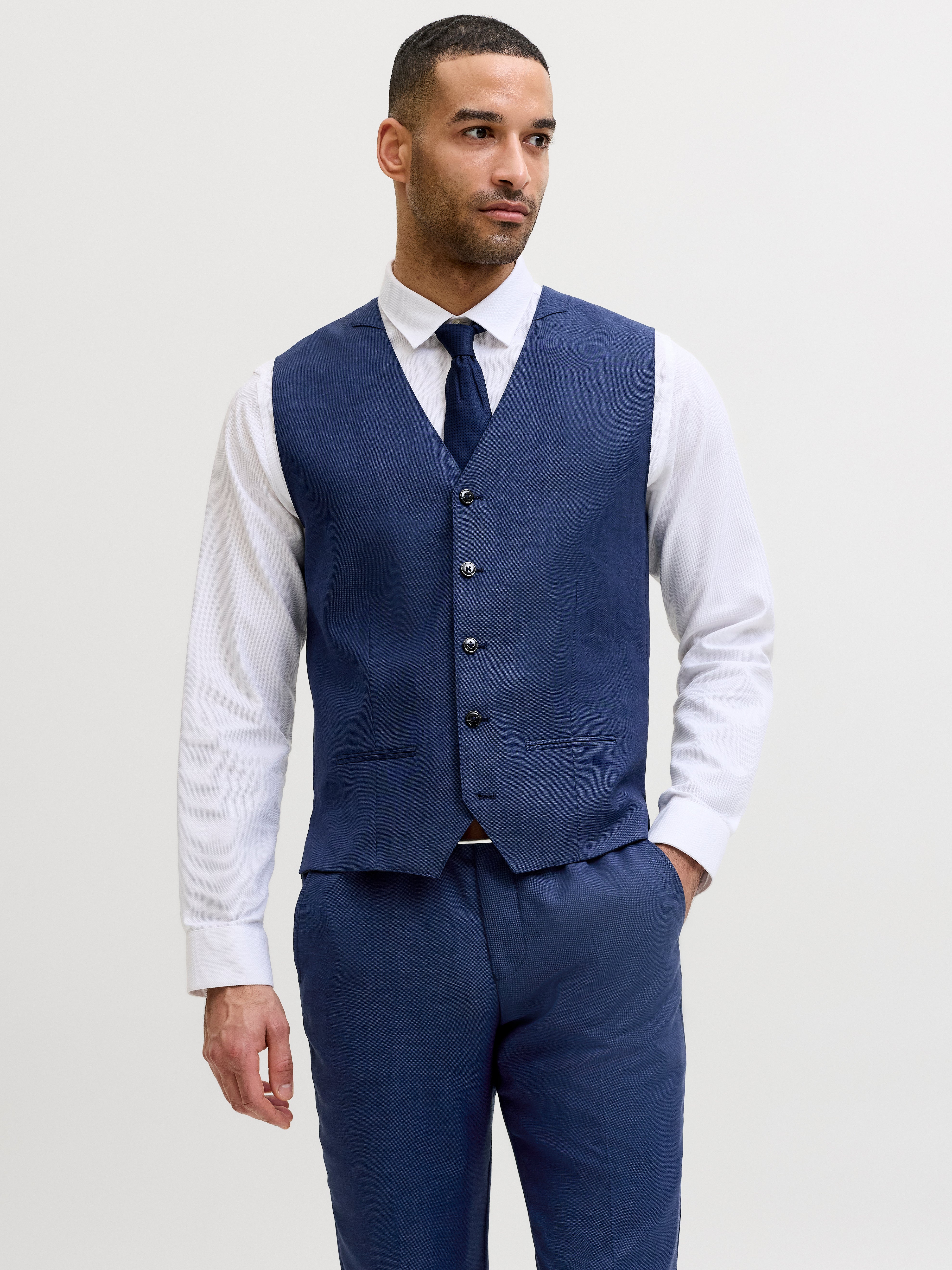 Thumbnail - Jprsolaris Slim Fit Anzugweste