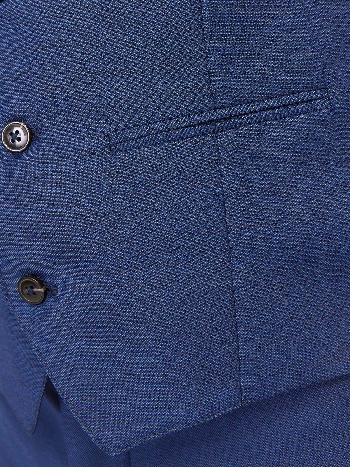Jack & Jones JPRSOLARIS Slim Fit Tailored Waistcoat -Medieval Blue - 12141110