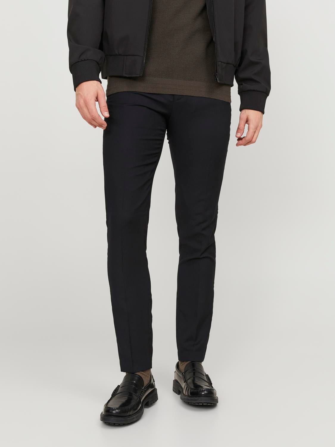 Jack & Jones JPRSOLARIS Pantaloni formali Super Slim Fit -Black - 12141112