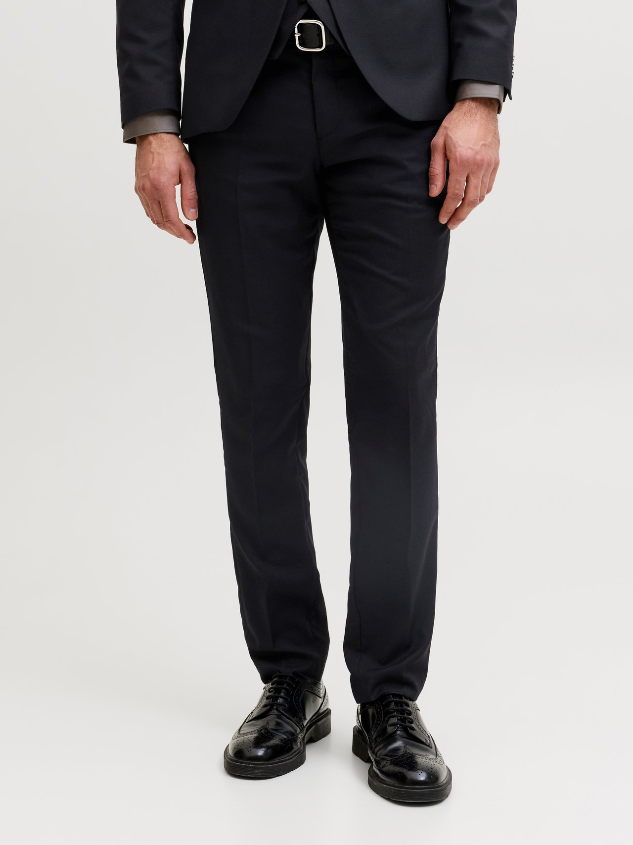 JACK & JONES Jprsolaris Check Trouser Sn Pantalon de Costume Homme, Travertine/Checks:super Slim Fit, 54 JACK & JONES Jprsolaris Check Trouser Sn Pantalon de Costume Homme, Travertine/Checks:super Slim Fit, 54
