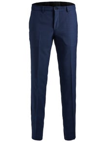 Jack & Jones JPRSOLARIS Pantalons de tailleur Super Slim Fit -Medieval Blue - 12141112