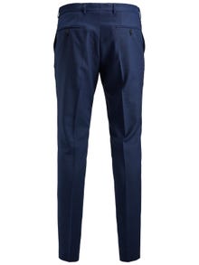 Jack & Jones JPRSOLARIS Super Slim Fit Kalhoty na míru -Medieval Blue - 12141112