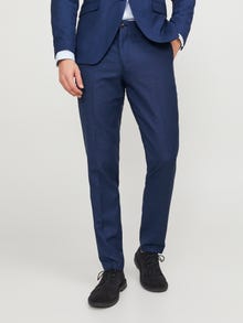 Jack & Jones JPRSOLARIS Super Slim Fit Szabott nadrág -Medieval Blue - 12141112