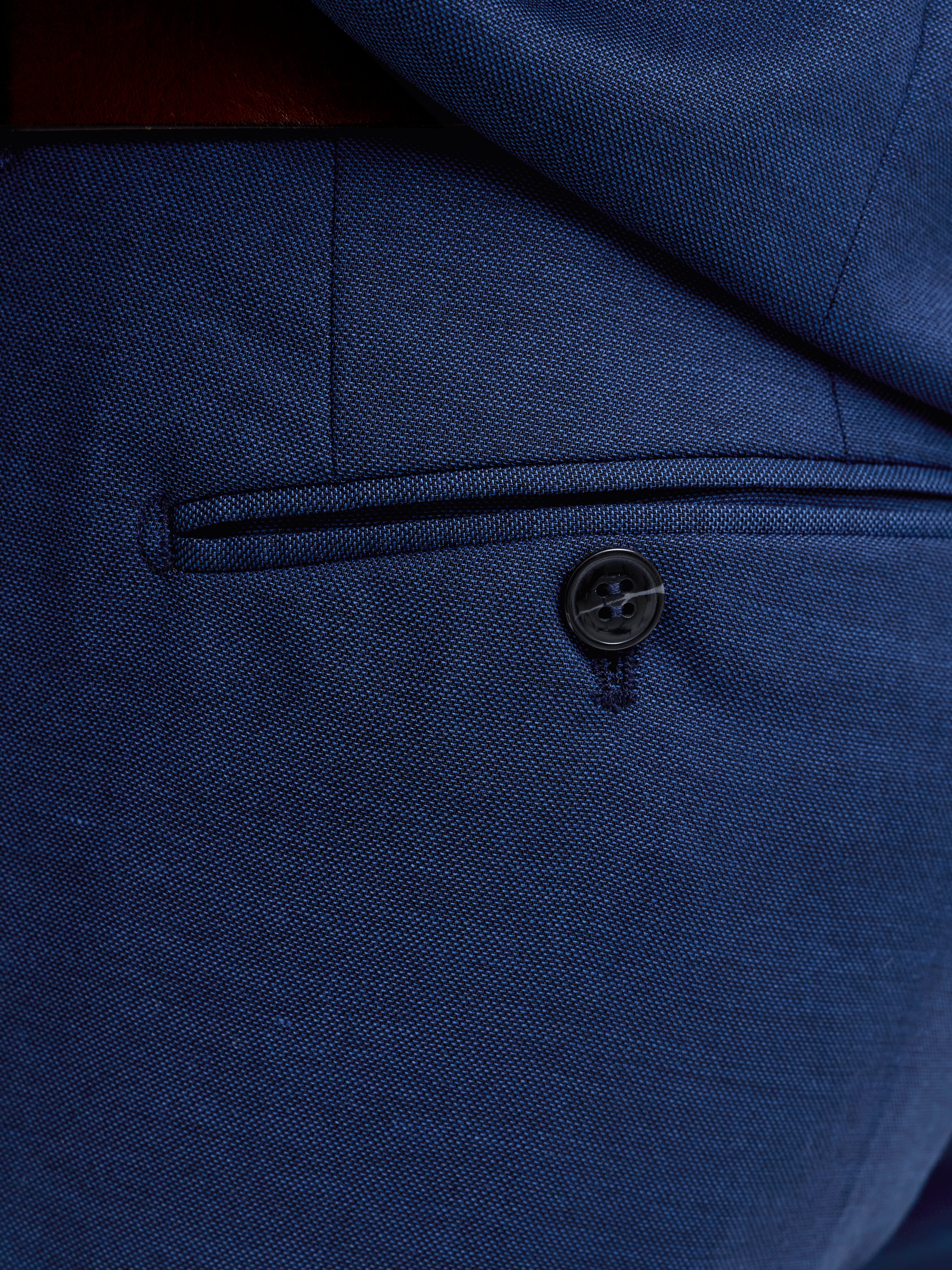 Jack & Jones JPRSOLARIS Super Slim Fit Szabott nadrág -Medieval Blue - 12141112