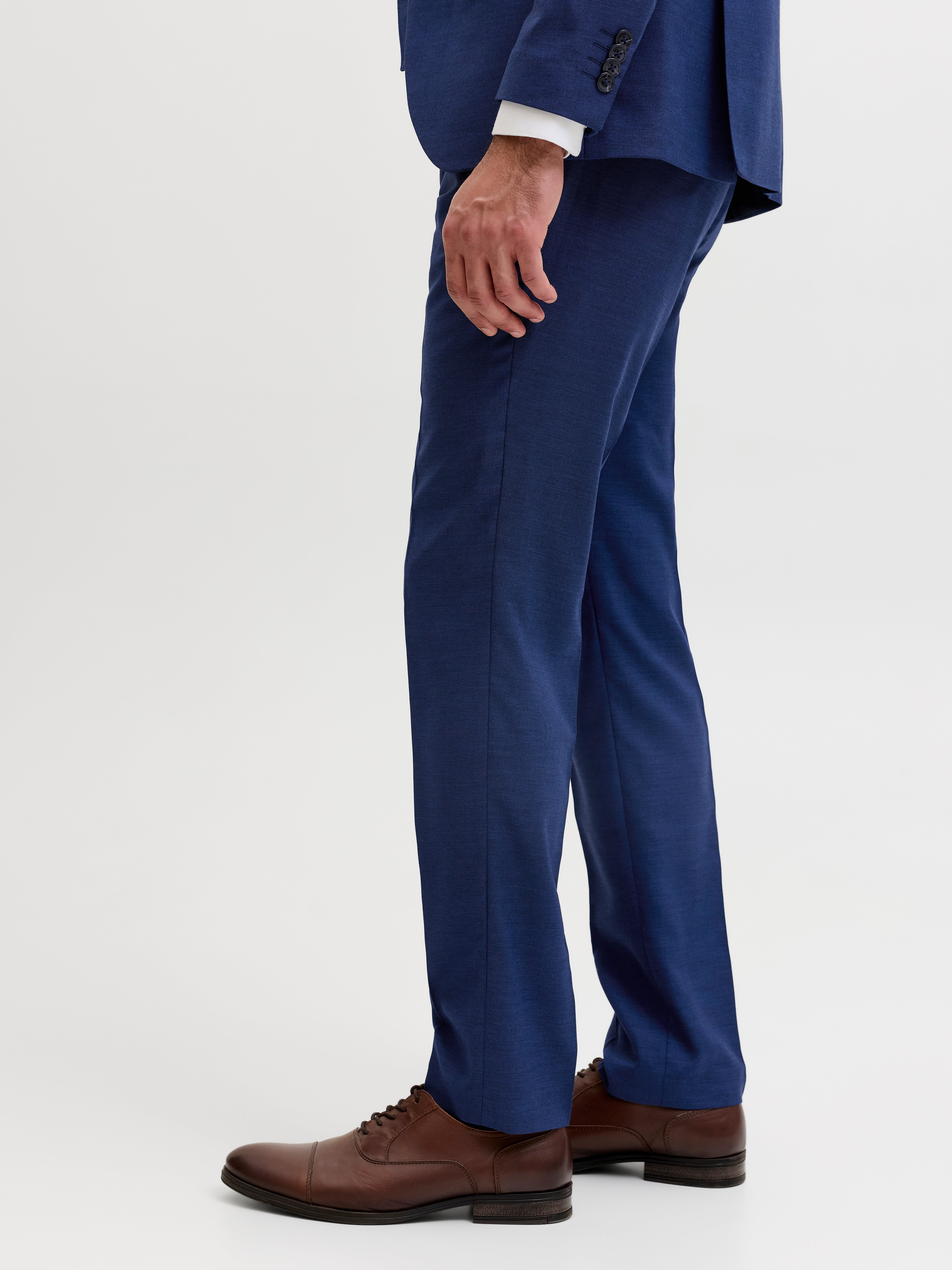 Jack & Jones JPRSOLARIS Super Slim Fit Szabott nadrág -Medieval Blue - 12141112