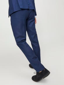 Jack & Jones JPRSOLARIS Super Slim Fit Eleganckie spodnie -Medieval Blue - 12141112