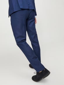 Jack & Jones JPRSOLARIS Super Slim Fit Szabott nadrág -Medieval Blue - 12141112