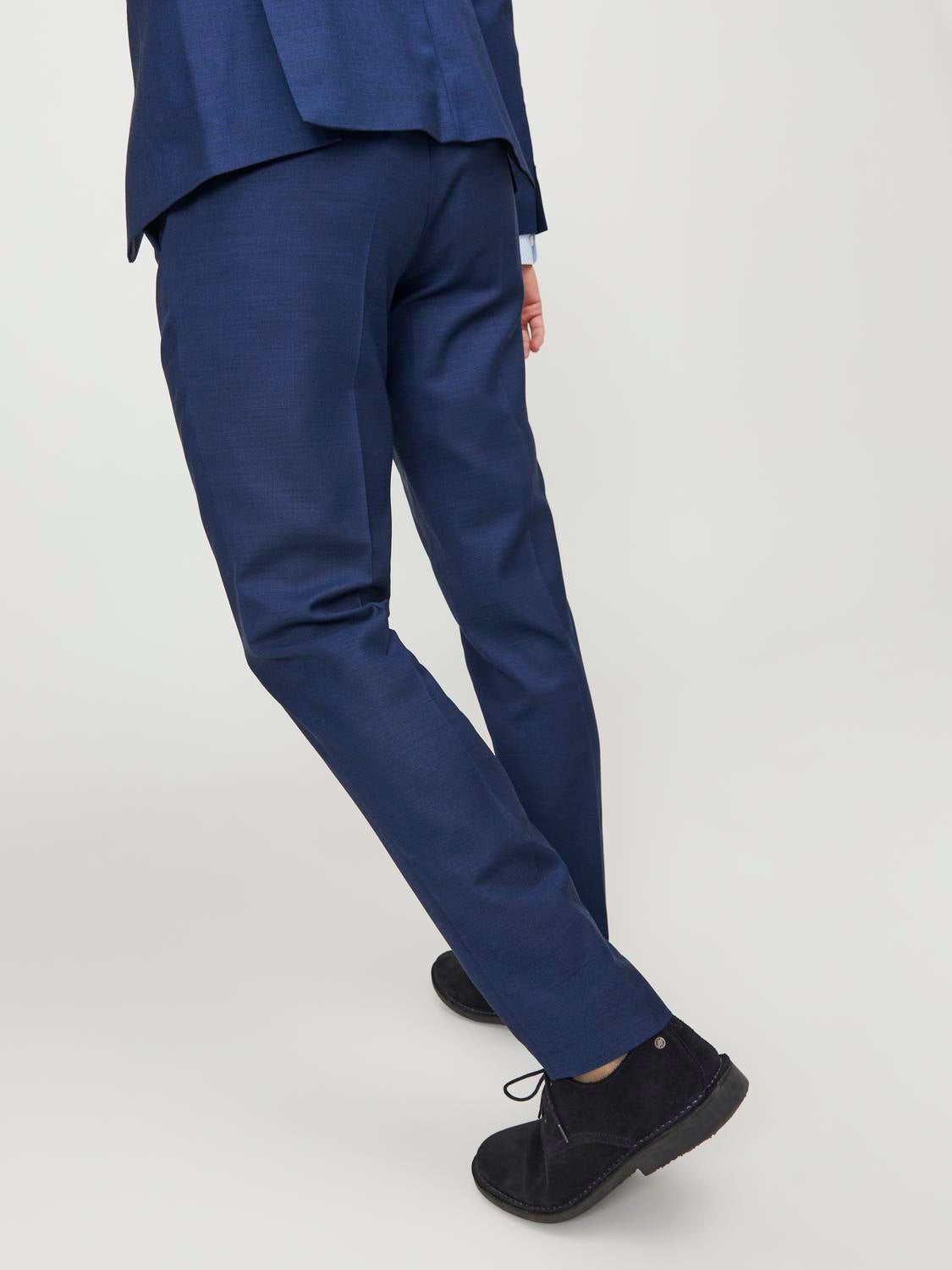 Buy Arrow Mens Micro Check Super Slim Fit Trousers ARAFTR2131Slate Blue  at Amazonin