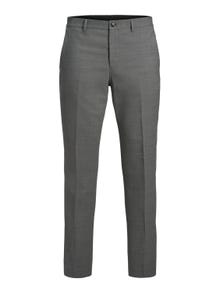 Jack & Jones JPRSOLARIS Super Slim Fit Tailored Trousers -Light Grey Melange - 12141112