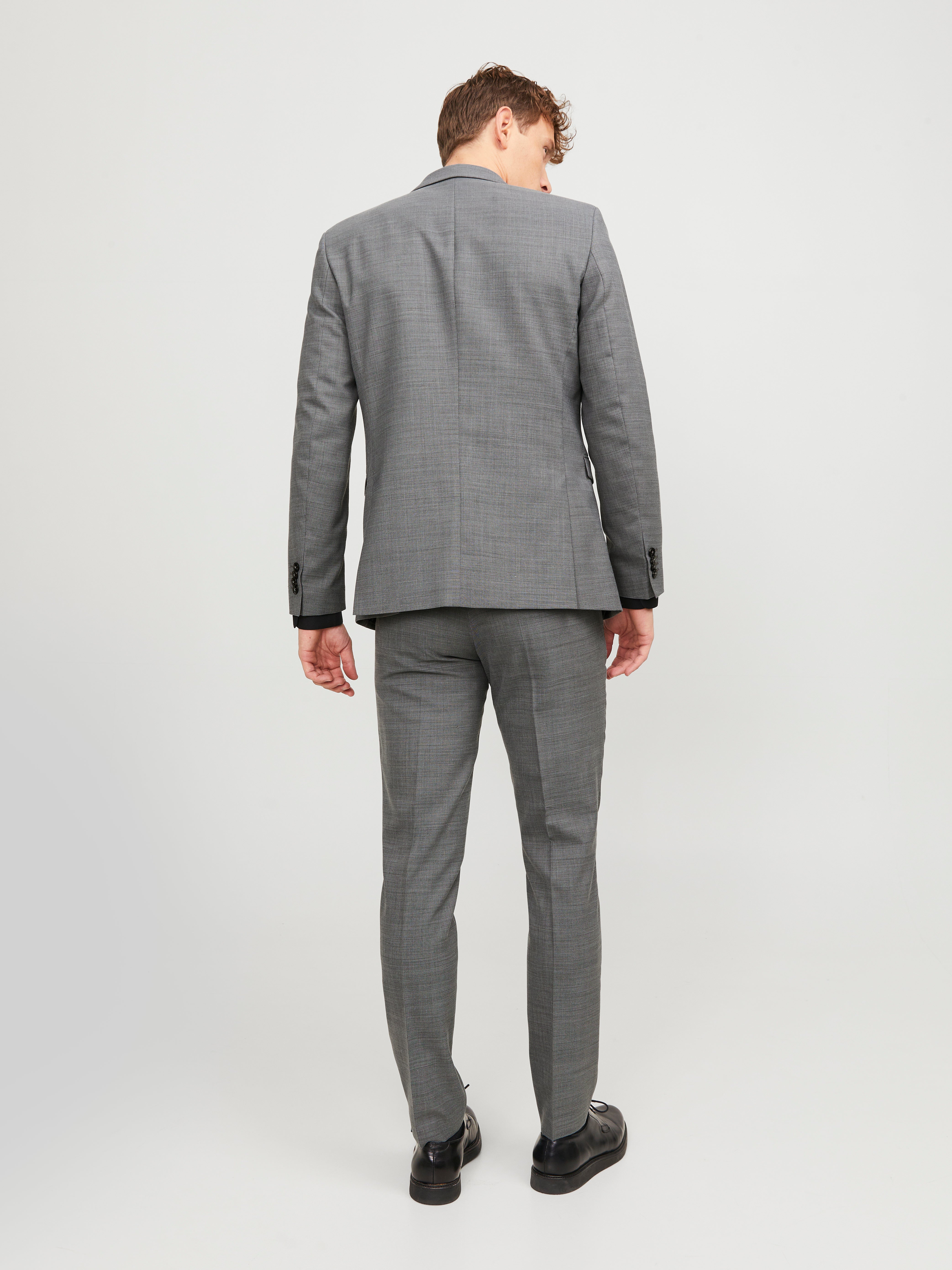 JACK & JONES Costume Super Slim Fit JPRSOLARIS - Blazer Croisé Et Pantalon De Tailleur