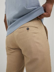 Jack & Jones JPRSOLARIS Super Slim Fit Tailored Trousers -Curds & Whey - 12141112