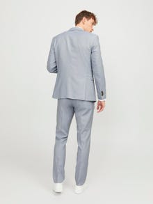 Jack & Jones JPRSOLARIS Super Slim Fit Kalhoty na míru -Cashmere Blue - 12141112