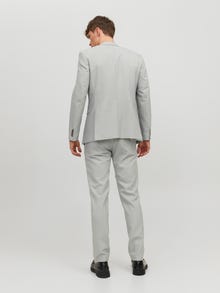 Jack & Jones JPRSOLARIS Super Slim Fit Tailored Trousers -Celadon Green - 12141112