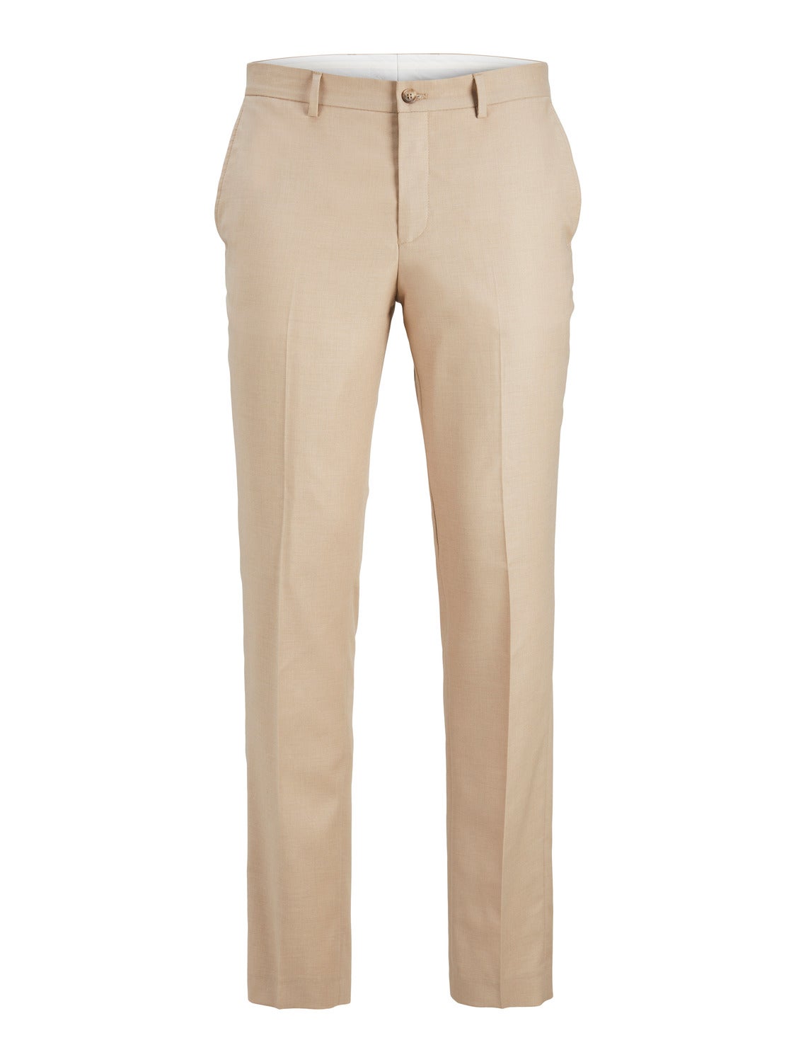 Orlebar Brown | White Tailored Fit Washed Linen Trousers