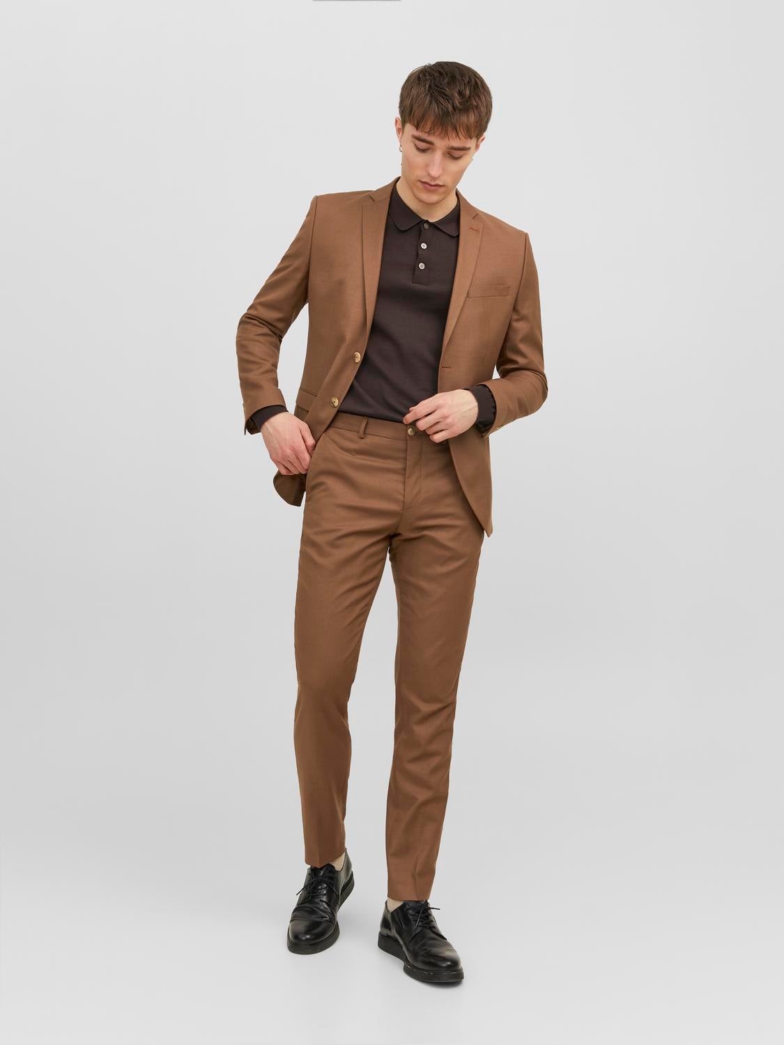 JPRSOLARIS Super Slim Fit Szabott nadrág