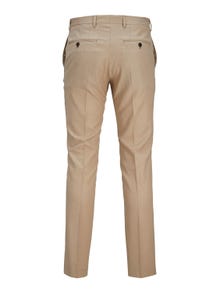 Jack & Jones JPRSOLARIS Super Slim Fit Eleganckie spodnie -Pure Cashmere - 12141112