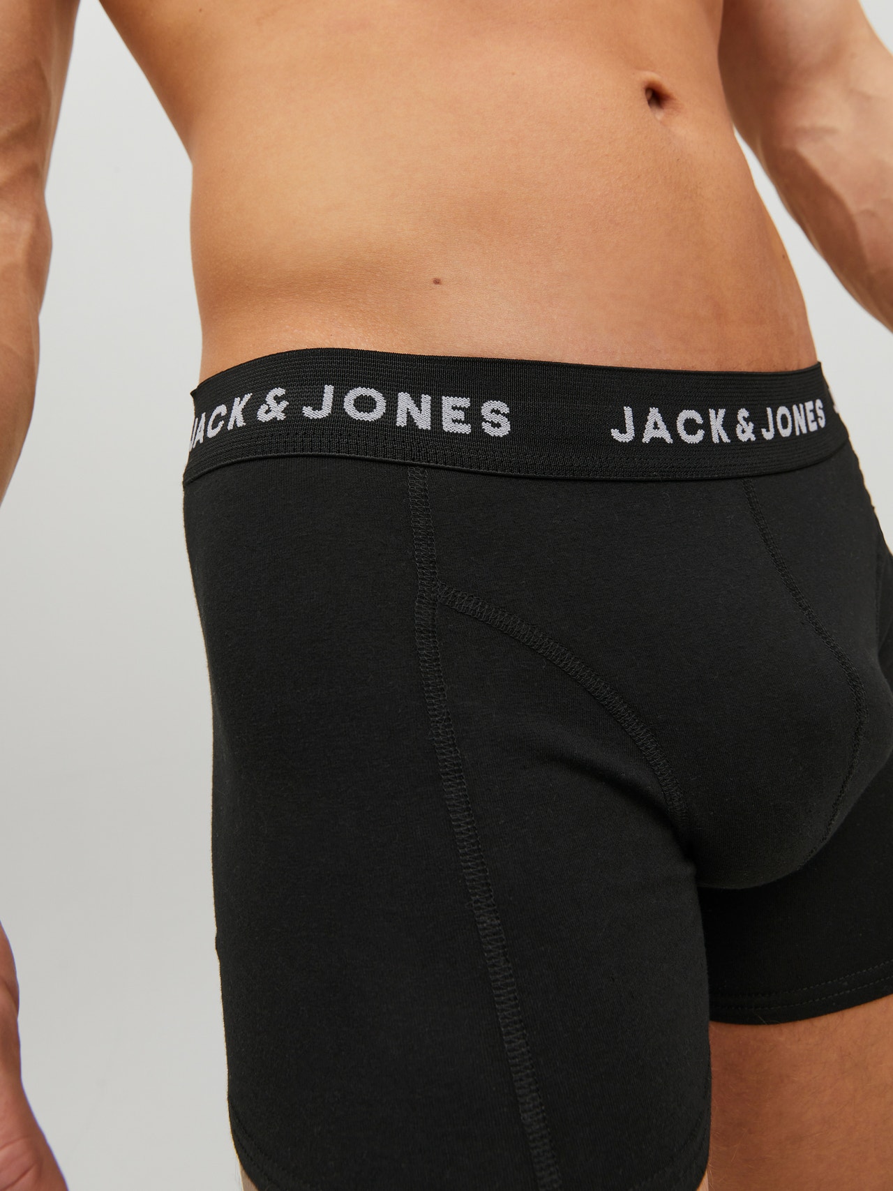 Jack & Jones Pack de 5 Boxers -Black - 12142342