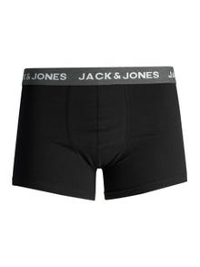 Jack & Jones 5-balení Trenýrky -Dark Grey Melange - 12142342