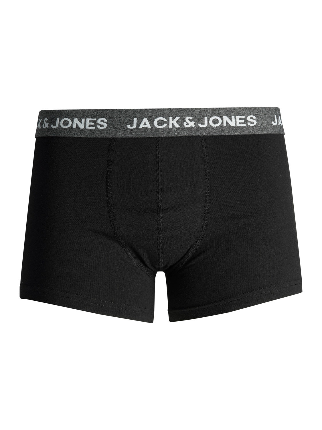 Jack & Jones 5-balení Trenýrky -Dark Grey Melange - 12142342