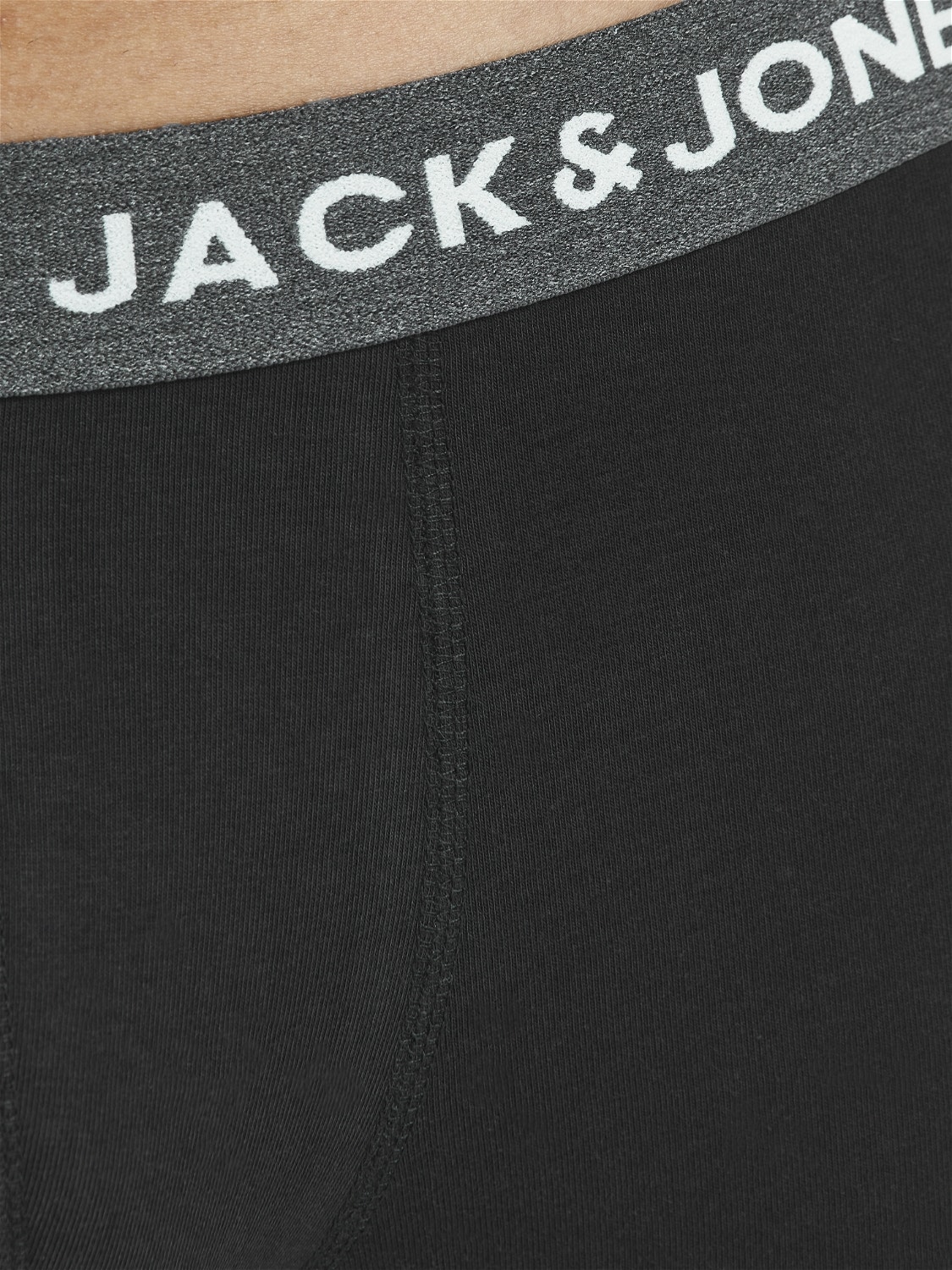 Jack & Jones 5-pack Boxershorts -Dark Grey Melange - 12142342