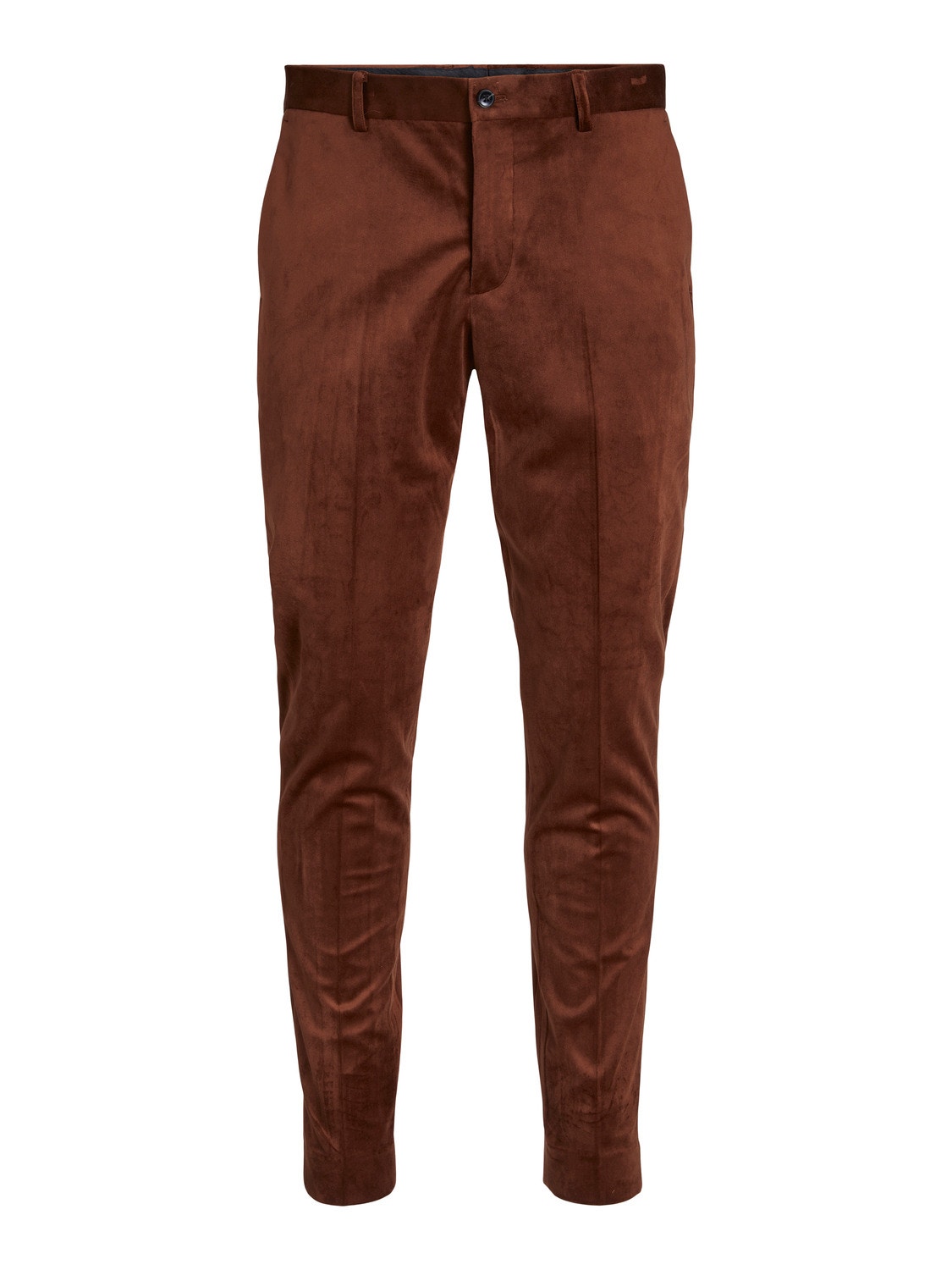 Jack & Jones JPRVELVET Regular Fit Tailored bukser -Cherry Mahogany - 12143387