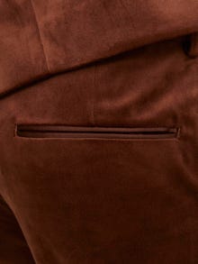 Jack & Jones JPRVELVET Regular Fit Kalhoty na míru -Cherry Mahogany - 12143387