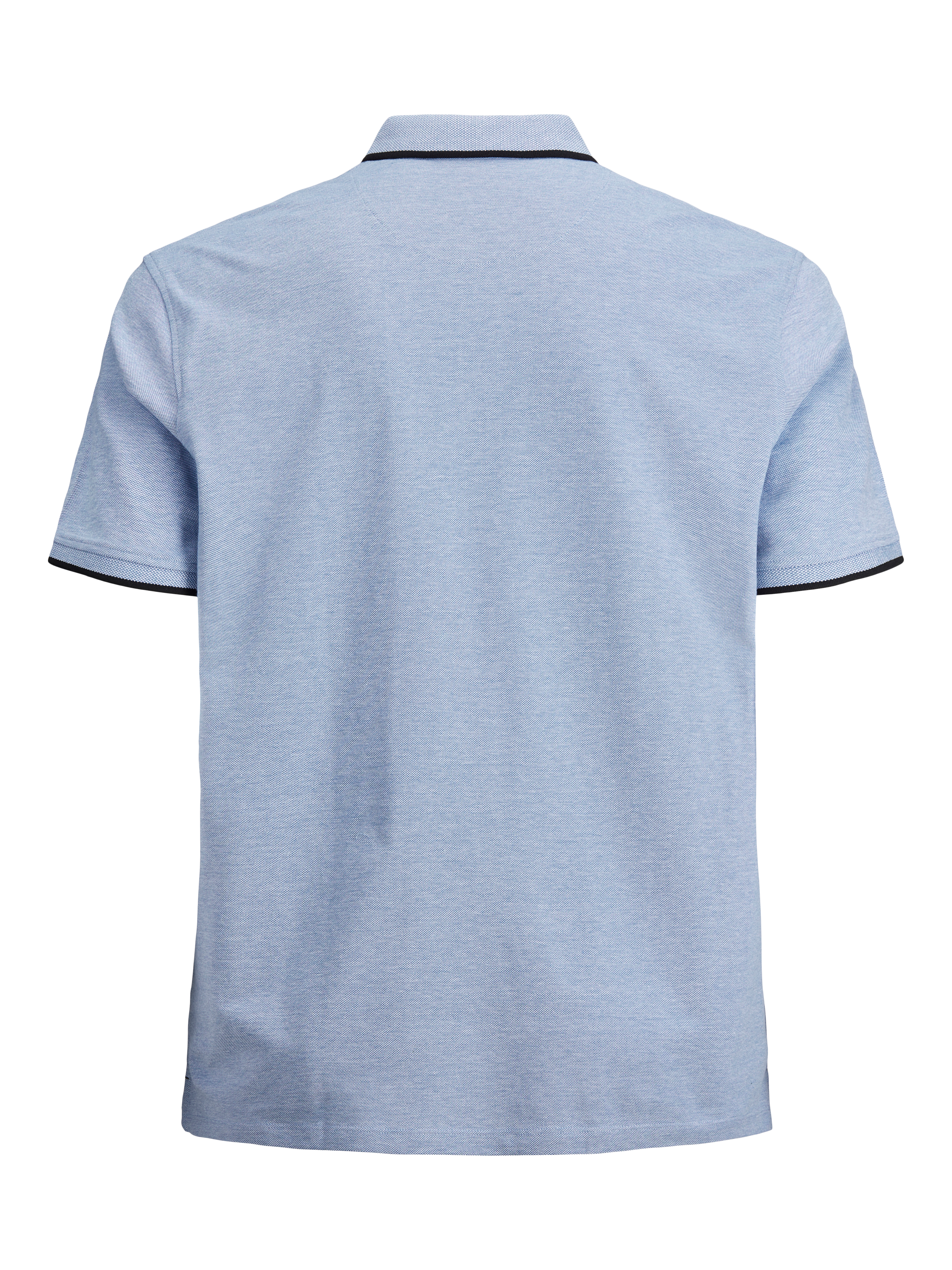 Thumbnail - Plus Size Einfarbig Poloshirt