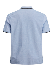 Jack & Jones Plius Vienspalvis Polo -Bright Cobalt - 12143859