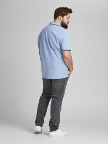 Jack & Jones Plius Vienspalvis Polo -Bright Cobalt - 12143859