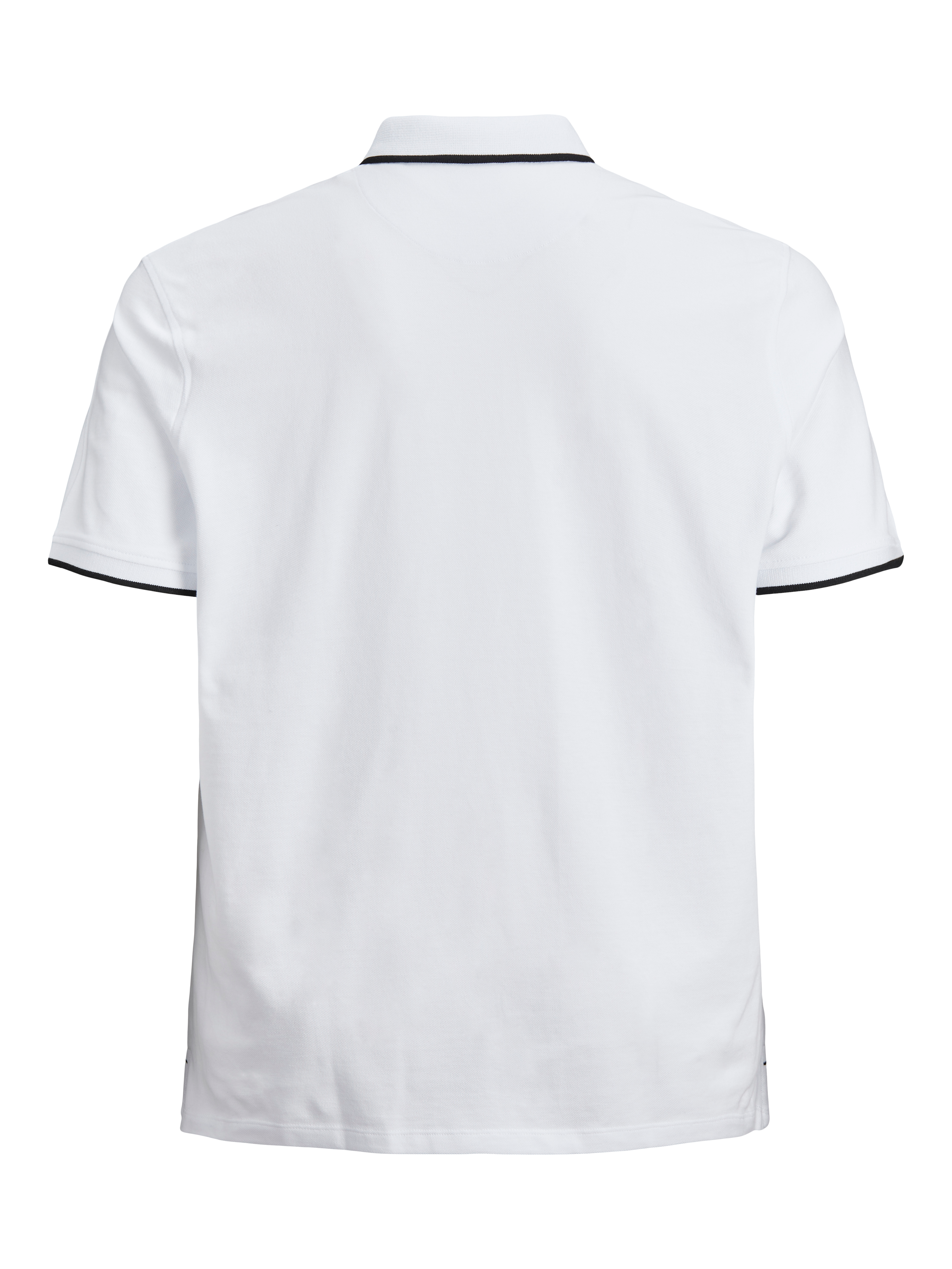 Thumbnail - Plus Size Einfarbig Poloshirt