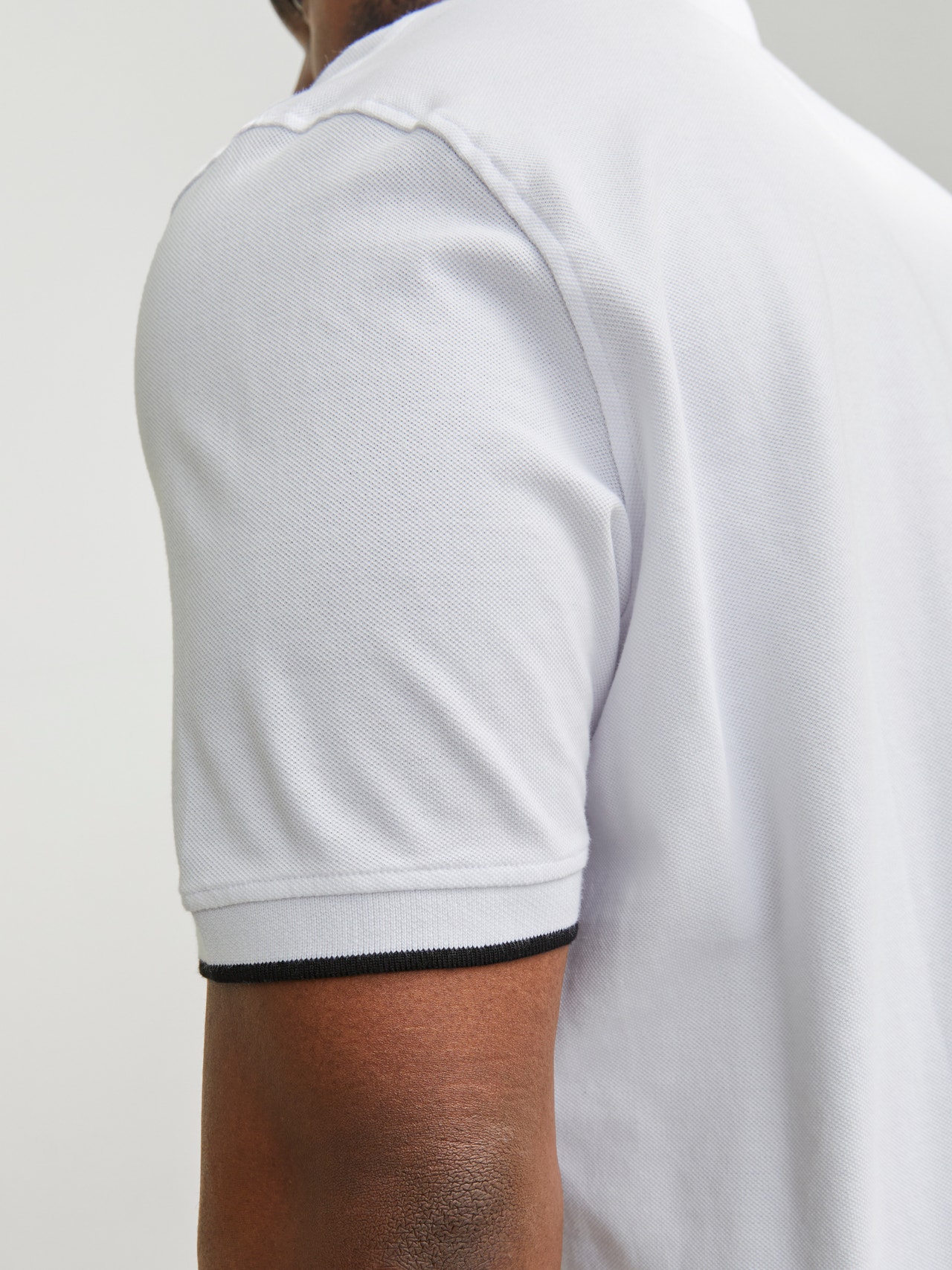 Jack & Jones Plus Size T-shirt Semplice -White - 12143859