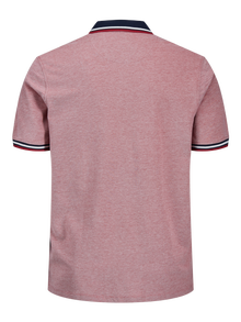 Jack & Jones Plus Size Polo Uni -Rio Red - 12143859