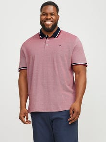 Jack & Jones Plus Size Polo Uni -Rio Red - 12143859