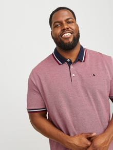 Jack & Jones Plus Size Polo Uni -Rio Red - 12143859