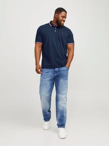 Jack & Jones Plus Size T-shirt Semplice -Navy Blazer - 12143859