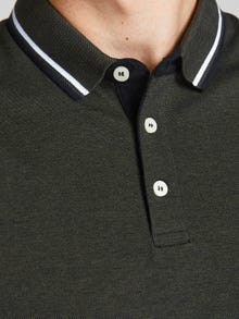 Jack & Jones Plius Vienspalvis Polo -Forest Night - 12143859