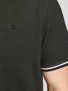 Jack & Jones Plius Vienspalvis Polo -Forest Night - 12143859