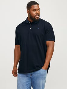 Jack & Jones Plus Size Vanlig T-skjorte -Dark Navy - 12143859