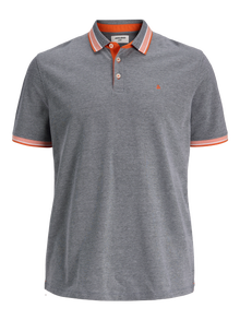 Jack & Jones Plus Size Plain Polo -Navy Blazer - 12143859
