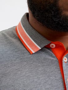 Jack & Jones Plus Size Effen Polo shirt -Navy Blazer - 12143859