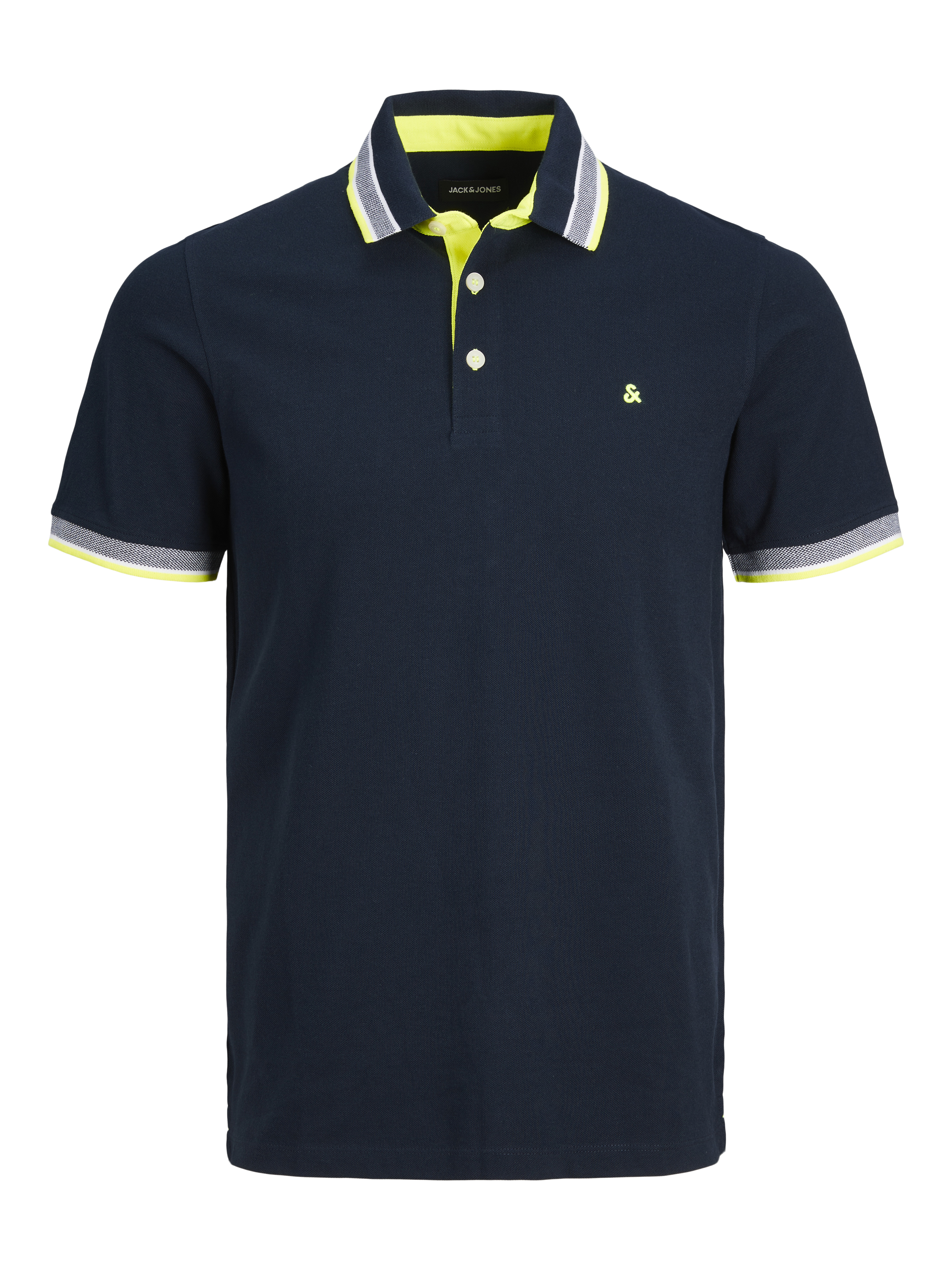 Thumbnail - Plus Size Einfarbig Poloshirt