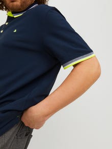 Jack & Jones Plus Size Plain Polo -Dark Navy - 12143859